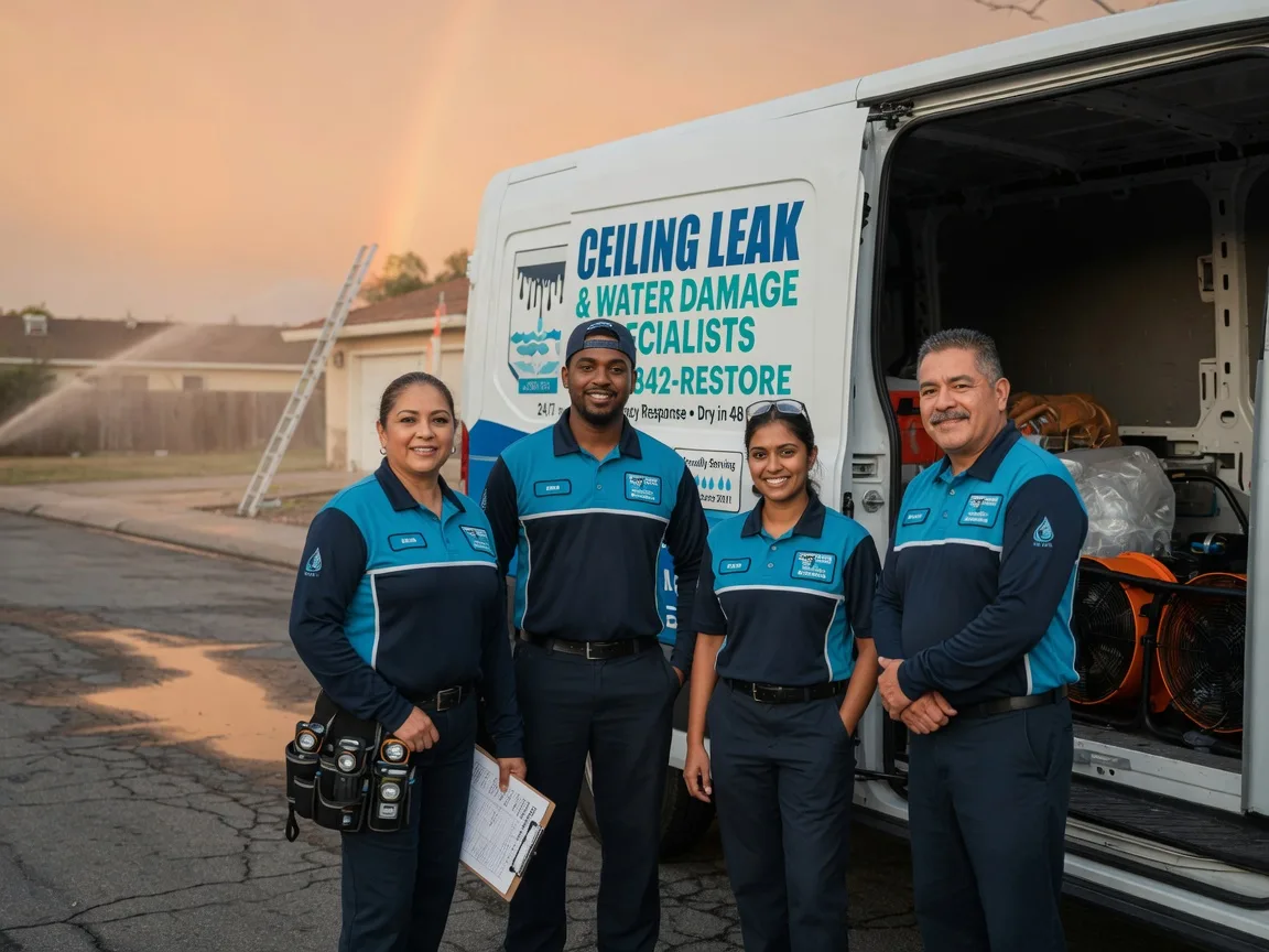 Ceiling Leak Cleanup company in Davidson, NC