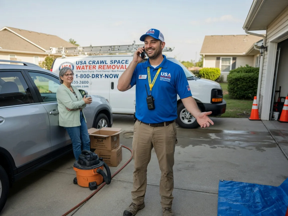 Crawl Space Water Removal Davidson, NC FAQs
